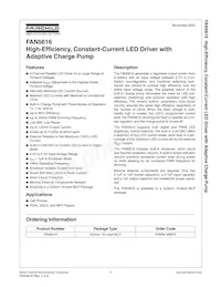 FAN5616MPX Datasheet Cover