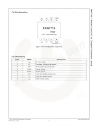 FAN7710N Datasheet Page 3