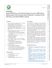 FOD8334R2 Datasheet Page 2