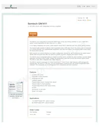 GN1411AINE3 Datasheet Copertura