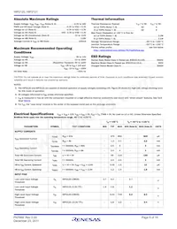 HIP2121FRTBZ-T Datasheet Pagina 5