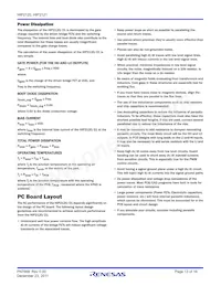 HIP2121FRTBZ-T Datasheet Page 13