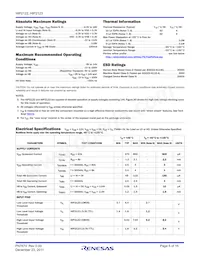HIP2123FRTBZ-T Datasheet Page 5