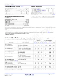 HIP4086ABT Datasheet Page 5