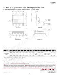 HV9971LG-G Datasheet Page 10