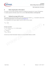 ILD2035E6327HTSA1 Datasheet Page 16