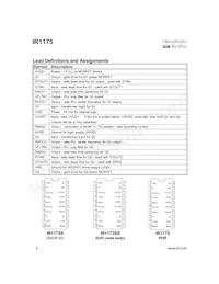 IR1175STR Datasheet Page 4