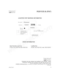 IR20153STRPBF Datasheet Page 15