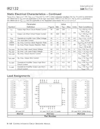 IR2132STR Datasheet Page 4