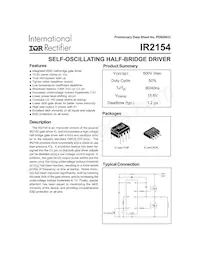 IR2154S Datasheet Cover