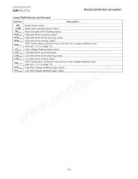 IR22381QPBF Datasheet Page 14