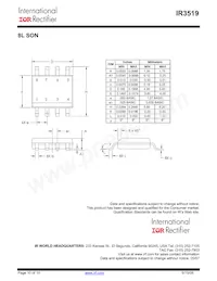 IR3519STRPBF Datasheet Page 10