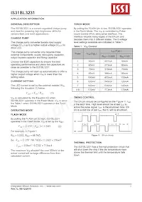 IS31BL3231-DLS2-TR Datasheet Page 9