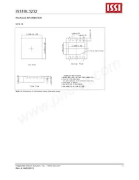 IS31BL3232-DLS2-TR Datasheet Pagina 11