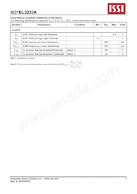 IS31BL3233A-DLS2-TR Datasheet Page 6