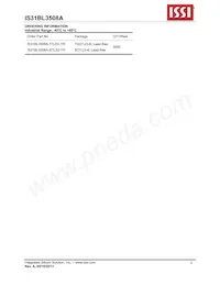 IS31BL3508A-TTLS2-TR Datasheet Pagina 5