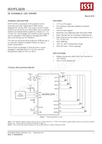 IS31FL3235-QFLS2-TR Datasheet Copertura