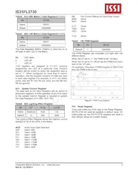 IS31FL3730-QFLS2-TR 데이터 시트 페이지 9