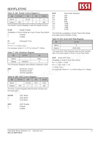 IS31FL3731C-SALS2 Datasheet Page 14