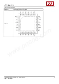 IS31FL3732-QFLS2-TR Datasheet Pagina 4