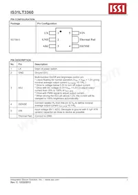 IS31LT3360-SDLS4-TR Datasheet Page 2