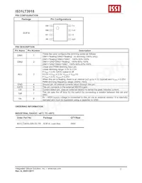 IS31LT3918-GRLS2-TR Datasheet Page 2