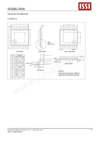 IS32BL3554-ZLA3-TR Datasheet Pagina 14