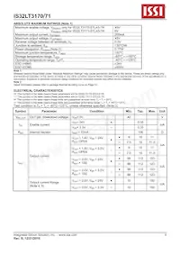 IS32LT3171-STLA3-TR Datasheet Page 4