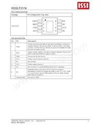 IS32LT3174-GRLA3-TR Datasheet Pagina 2