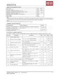 IS32LT3174-GRLA3-TR 데이터 시트 페이지 4