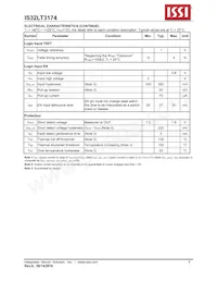 IS32LT3174-GRLA3-TR Datasheet Page 5