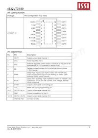 IS32LT3180-ZLA3-TR Datenblatt Seite 2