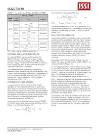 IS32LT3180-ZLA3-TR Datasheet Page 11