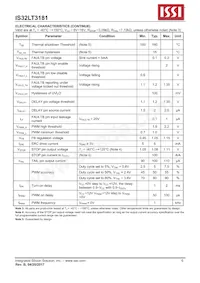 IS32LT3181-ZLA3-TR Datasheet Page 6