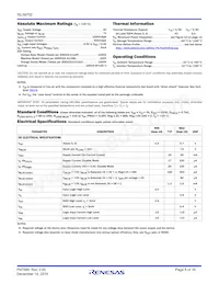 ISL58792CRTZ-T7A Datenblatt Seite 5