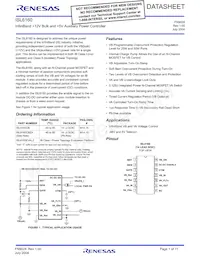 ISL6160CB-T 데이터 시트 표지