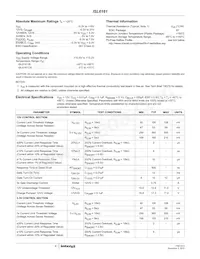 ISL6161IBZA Datasheet Page 4