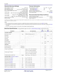ISL6596IBZ-T Datasheet Page 5