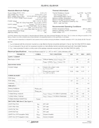 ISL6610IRZ-T Datasheet Page 4