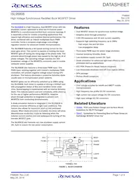 ISL95808IRZ-T Datasheet Copertura