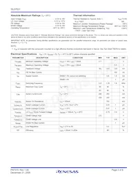 ISL97631IHTZ-T7A Datasheet Page 2