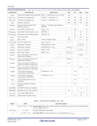 ISL97801ARZ-T Datasheet Page 3
