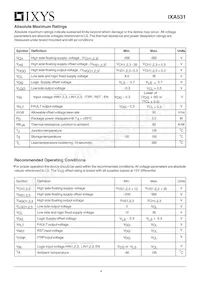 IXA531S10T/R Datasheet Page 4