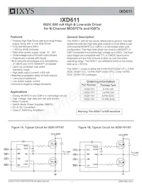 IXD611S7T/R Datasheet Cover