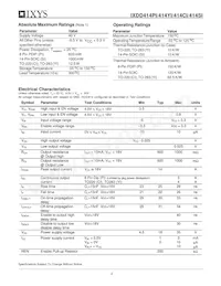 IXDD414SI Datasheet Page 2