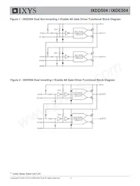 IXDE504SIAT/R Datasheet Page 2