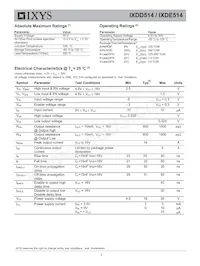 IXDE514SIAT/R Datasheet Page 3