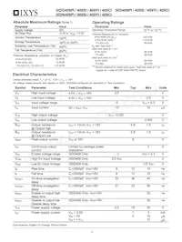 IXDI409SIA Datasheet Page 2