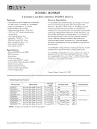 IXDN509D1T/R Datasheet Cover
