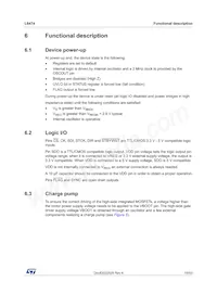 L6474PDTR Datasheet Page 19